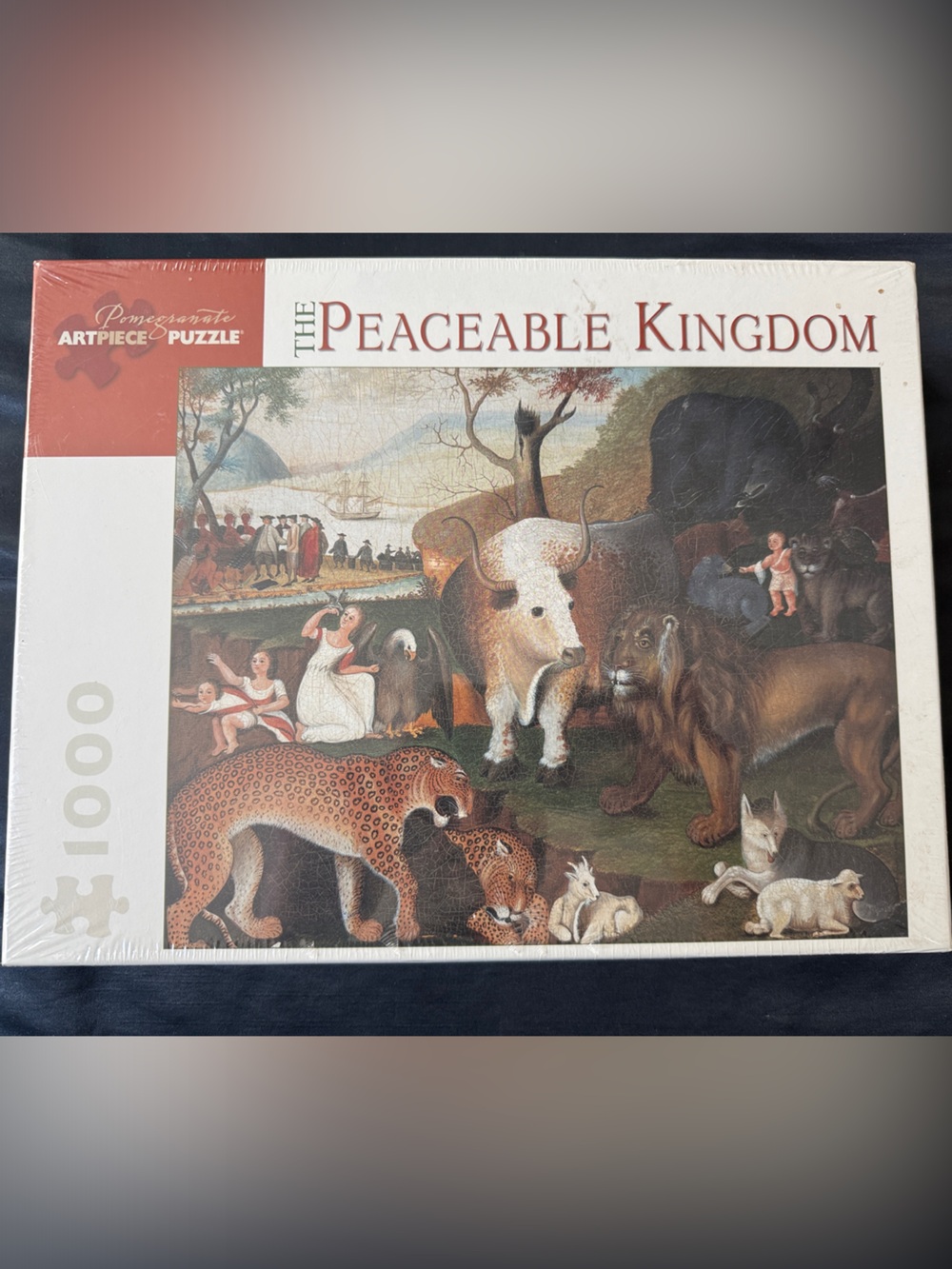 The Peaceable Kingdom 1000-Piece Puzzle by Pomegranate Artpiece (Multicolor)